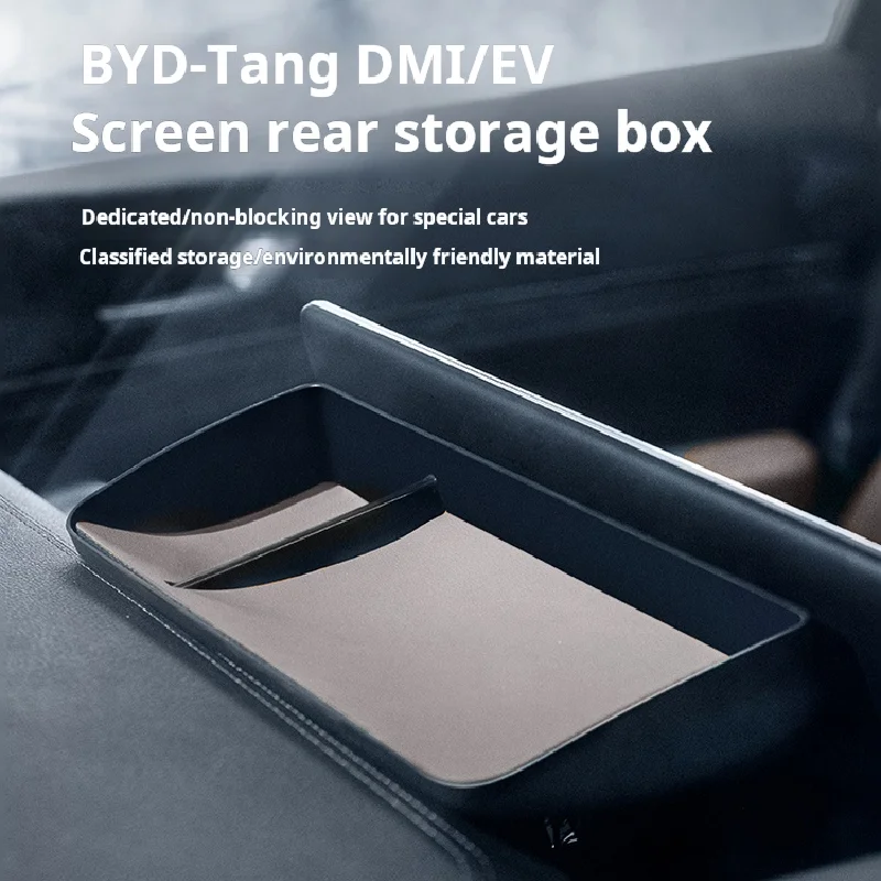For Thornby DMI Central control screen rear storage box Honor version EV Car interior design instrument navigation storage
For Thornby DMI Central control screen rear storage box Honor version EV Car interior design instrument navigation storage