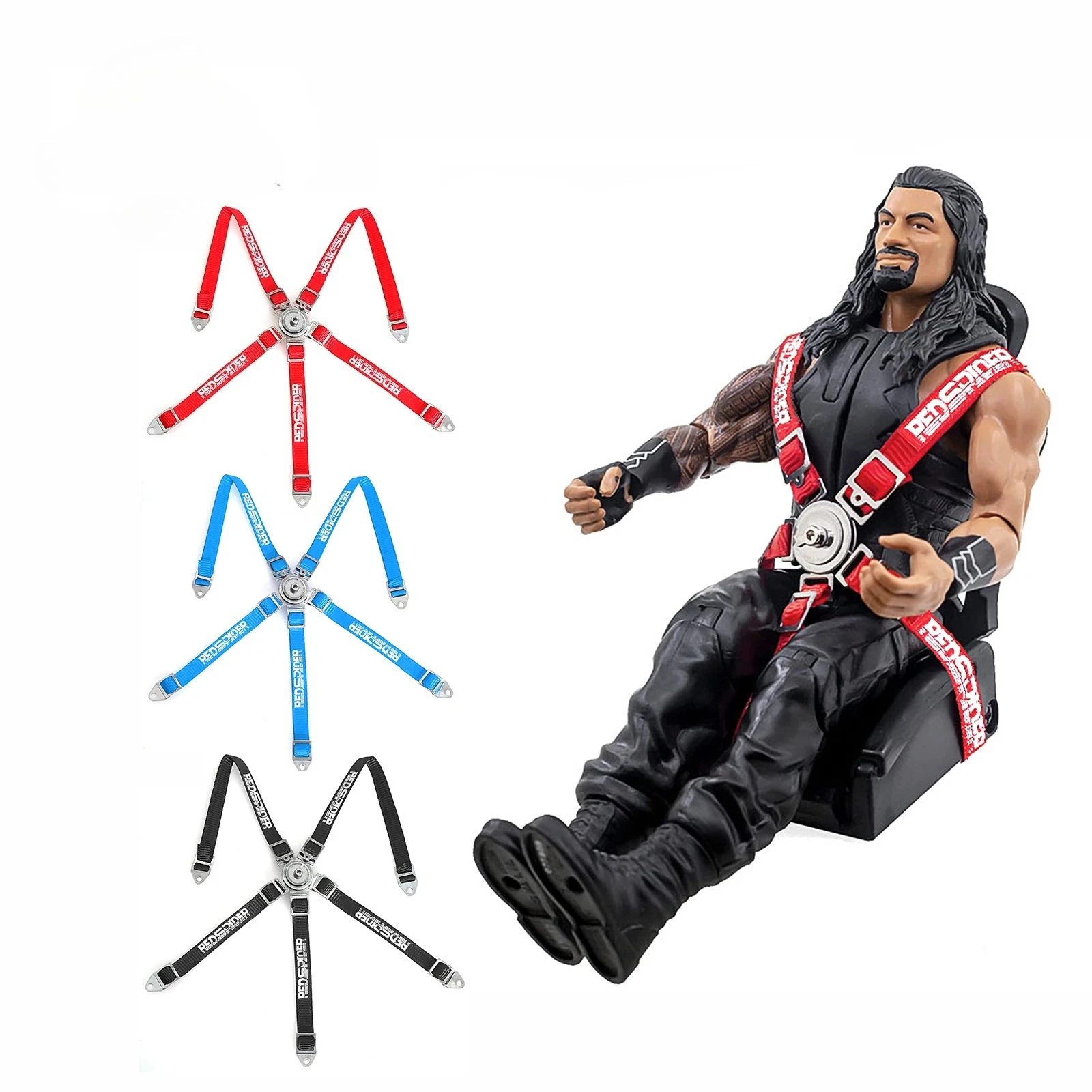 1/10 RC автомобильный ремень безопасности подходит для осевого SCX10 III 90046, короткий грузовик/ странный грузовик/гусеничный кабин, украшение сиденья
1/10 RC автомобильный ремень безопасности подходит для осевого SCX10 III 90046, короткий грузовик/ странный грузовик/гусеничный кабин, украшение сиденья