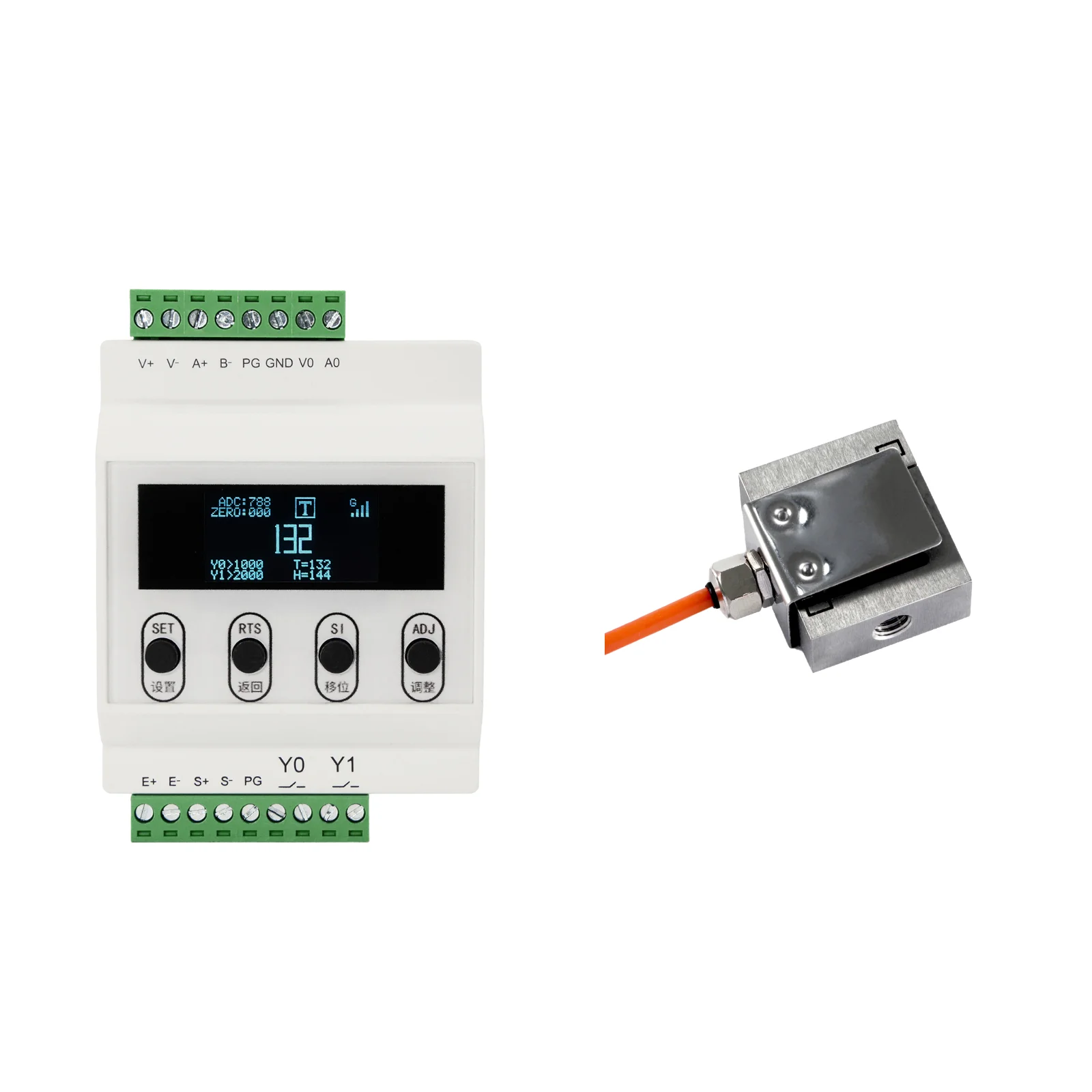 Micro S Type with Transmitter Load Cell Amplifier 4-20mA Test Tension and Compression 5G 10KG 20KG 30KG 50KG Weighing Sensor
Micro S Type with Transmitter Load Cell Amplifier 4-20mA Test Tension and Compression 5G 10KG 20KG 30KG 50KG Weighing Sensor