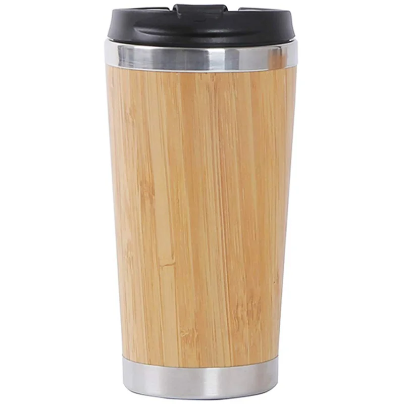 5X 450Ml Bamboo Coffee Cup Travel Mug With Leak-Proof Cover Insulated Coffee Accompanying Cup Reusable Wooden Cup
5X 450Ml Bamboo Coffee Cup Travel Mug With Leak-Proof Cover Insulated Coffee Accompanying Cup Reusable Wooden Cup
