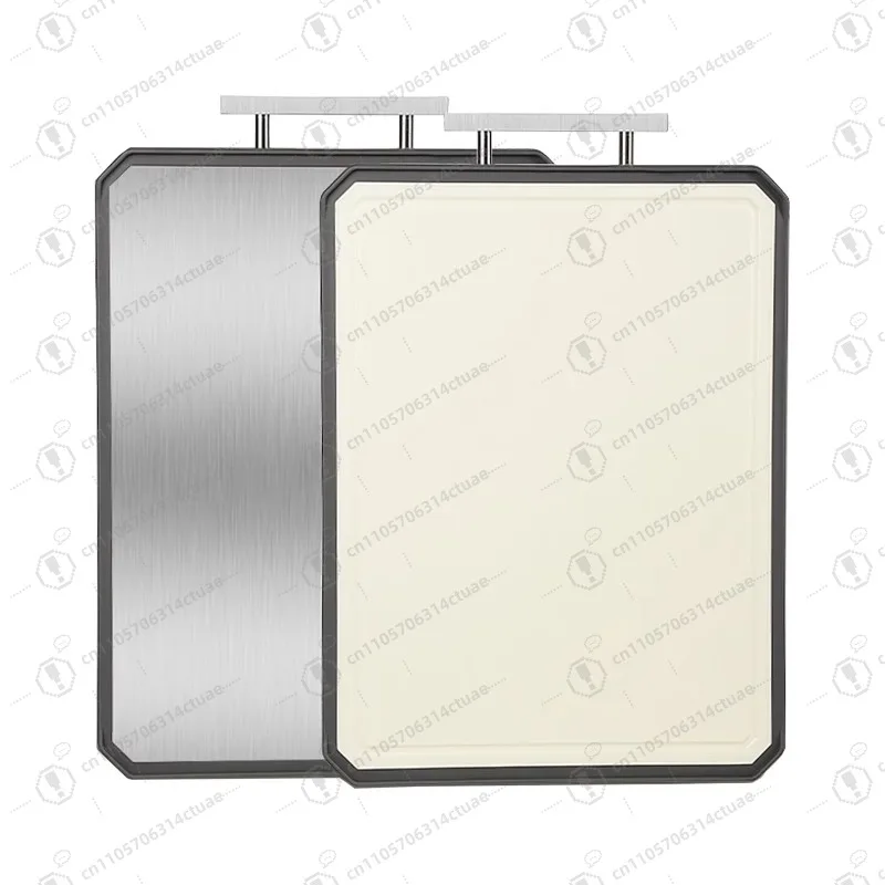 1PC Large Double-Sided Cutting Board Wheat Straw & 304 Stainless Steel
1PC Large Double-Sided Cutting Board Wheat Straw & 304 Stainless Steel