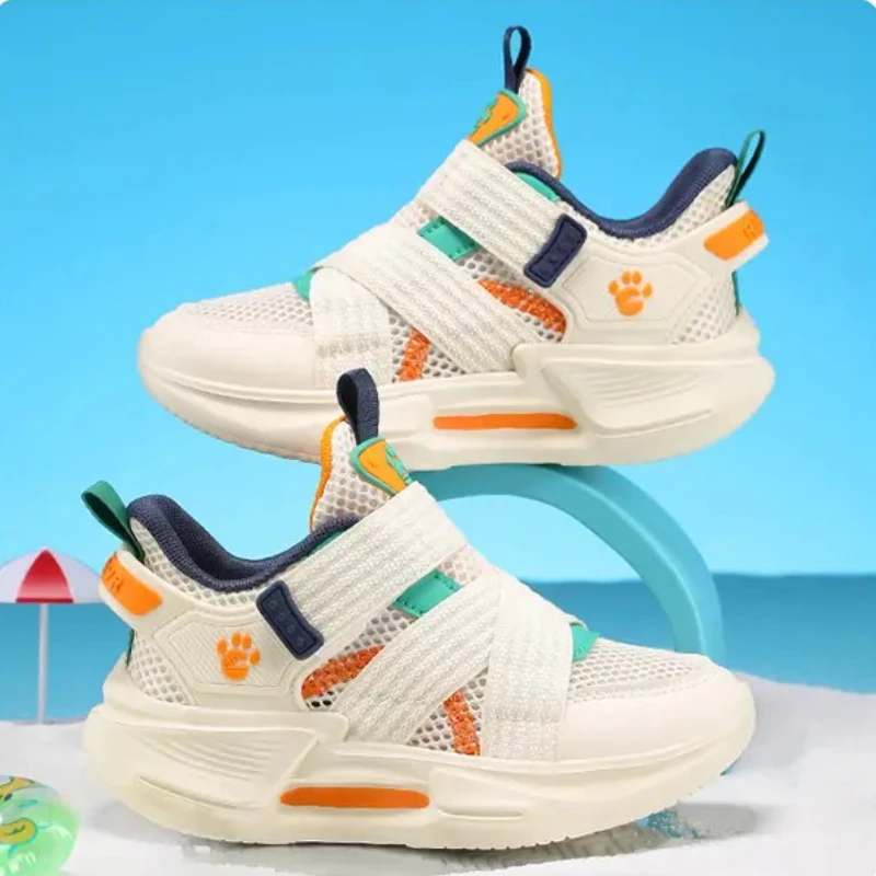 Children's Sports Shoes 2025 Spring/summer New Boys Breathable Mesh Shoes CuHK Children Lightweight Non-slip Sports Shoes
Children's Sports Shoes 2025 Spring/summer New Boys Breathable Mesh Shoes CuHK Children Lightweight Non-slip Sports Shoes