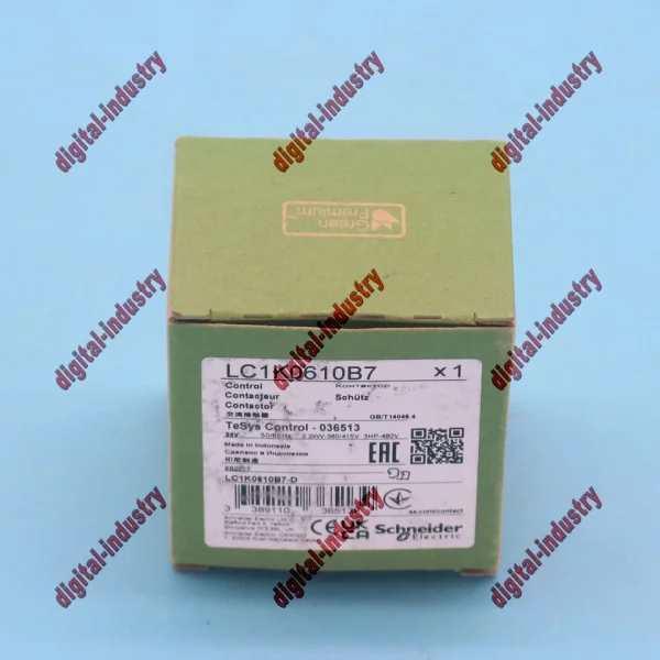 1pc Contactor Lc1k0610b7 Ac24v Delivery Brand New Original Spot Plc
1pc Contactor Lc1k0610b7 Ac24v Delivery Brand New Original Spot Plc