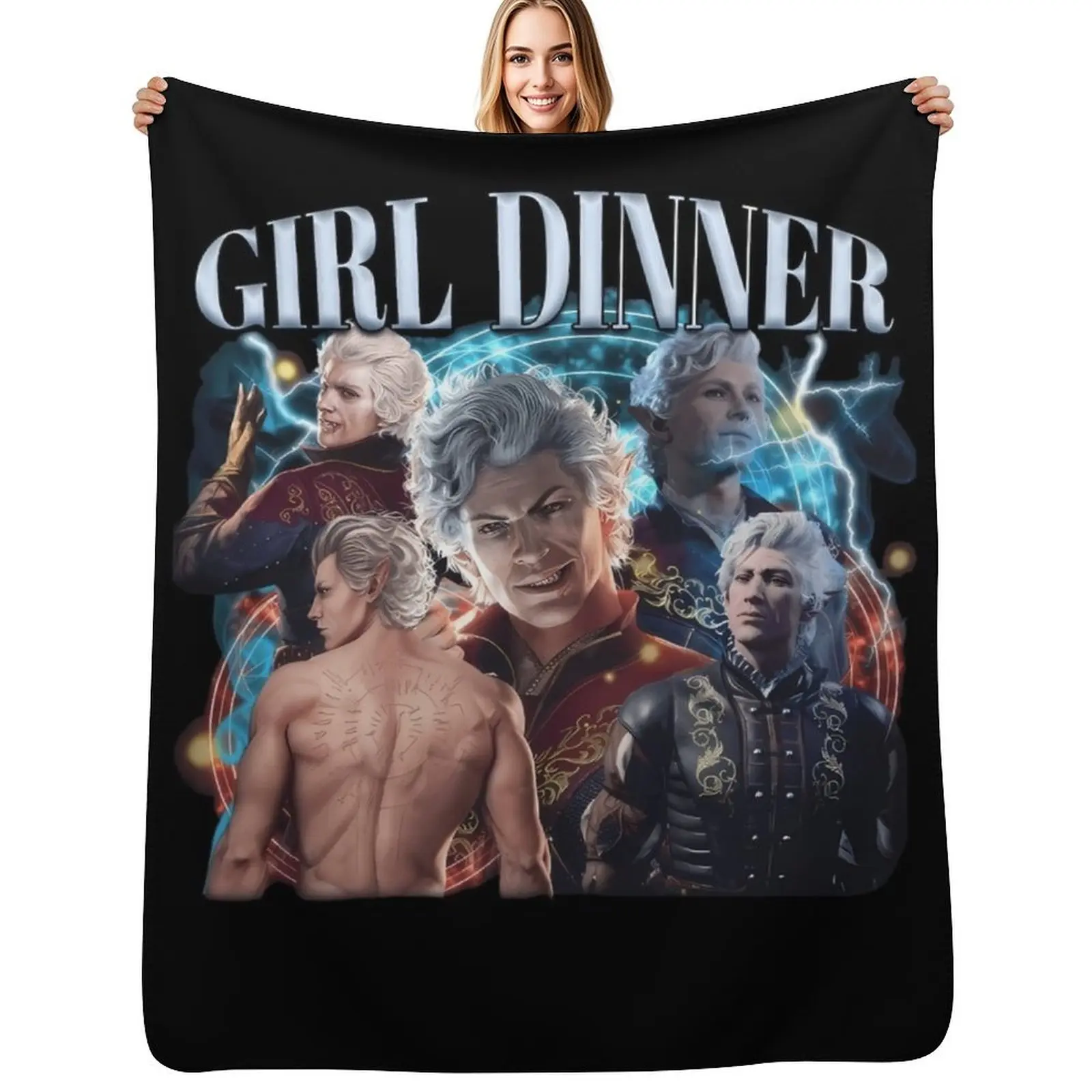 Astarion Girl Dinner Throw Blanket Soft Warm Blanket Gift for Men Women Adults
Astarion Girl Dinner Throw Blanket Soft Warm Blanket Gift for Men Women Adults