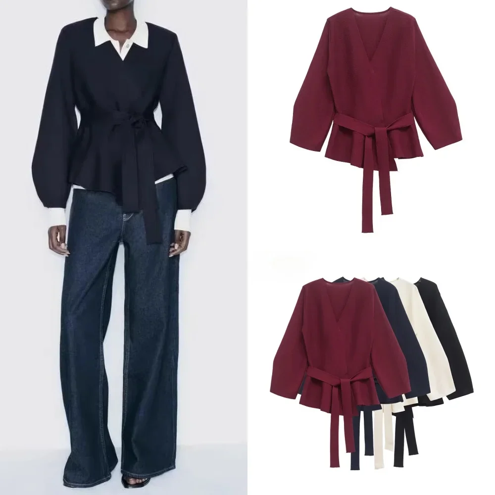 2025 Belt Casual Blazer Woman Spring Wrap Women's Blazers Shoulder Pads Blazers for Women Long Sleeve New Coats and Jackets
2025 Belt Casual Blazer Woman Spring Wrap Women's Blazers Shoulder Pads Blazers for Women Long Sleeve New Coats and Jackets