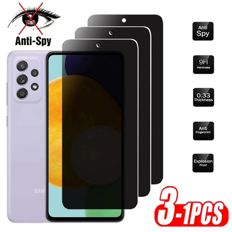 Anti Spy Screen Protector For Samsung S25 Ultra A56 5G A36 A26 A16 A54 A55 S24 S23 S22 Plus S21 S20 FE A14 A53 A52 A34 A35 Glass
Anti Spy Screen Protector For Samsung S25 Ultra A56 5G A36 A26 A16 A54 A55 S24 S23 S22 Plus S21 S20 FE A14 A53 A52 A34 A35 Glass