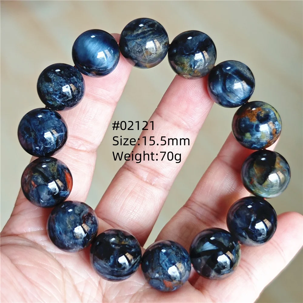 Natural Blue Pietersite Bracelet Women Men Beads Round Beads Chatoyant Cat Eye Fire Pietersite Namibia AAAAAA
Natural Blue Pietersite Bracelet Women Men Beads Round Beads Chatoyant Cat Eye Fire Pietersite Namibia AAAAAA