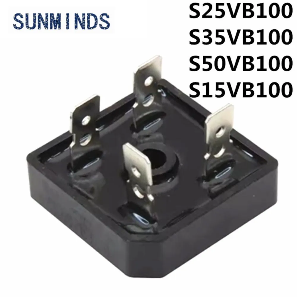 SUNMINDS 2pcs S15VB100 S25VB100 S35VB100 S50VB100 15A 25A 35A 50A 1000V for Power module
SUNMINDS 2pcs S15VB100 S25VB100 S35VB100 S50VB100 15A 25A 35A 50A 1000V for Power module