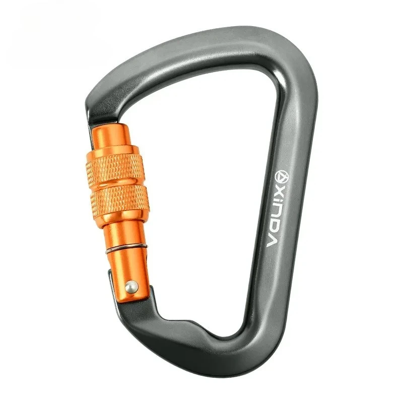 Outdoor Carabiner Rock Climbing Mountain Landing 30kN High Altitude Operation Equipment Aluminum Alloy Safety Buckle Hook
Outdoor Carabiner Rock Climbing Mountain Landing 30kN High Altitude Operation Equipment Aluminum Alloy Safety Buckle Hook