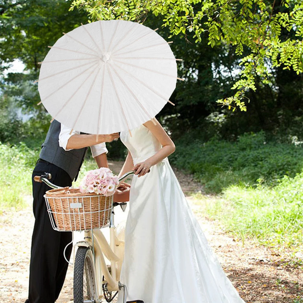 White Oil Paper Umbrella for DIY Blank Parasol Wedding Decoration Party Props Lightweight Durable Smooth Surface Art Craft
White Oil Paper Umbrella for DIY Blank Parasol Wedding Decoration Party Props Lightweight Durable Smooth Surface Art Craft