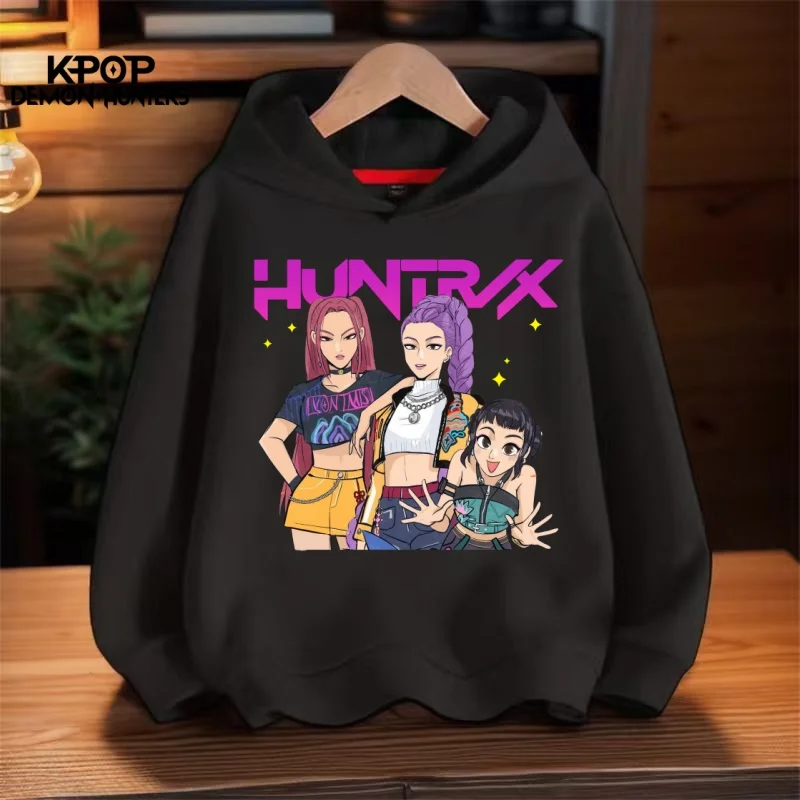 K-pop Demon Hunters Hoodies Boys Girls Long Sleeve Outerwear Saja Boys Print Hooded for Children Fashion Pullover Kids Tops
K-pop Demon Hunters Hoodies Boys Girls Long Sleeve Outerwear Saja Boys Print Hooded for Children Fashion Pullover Kids Tops