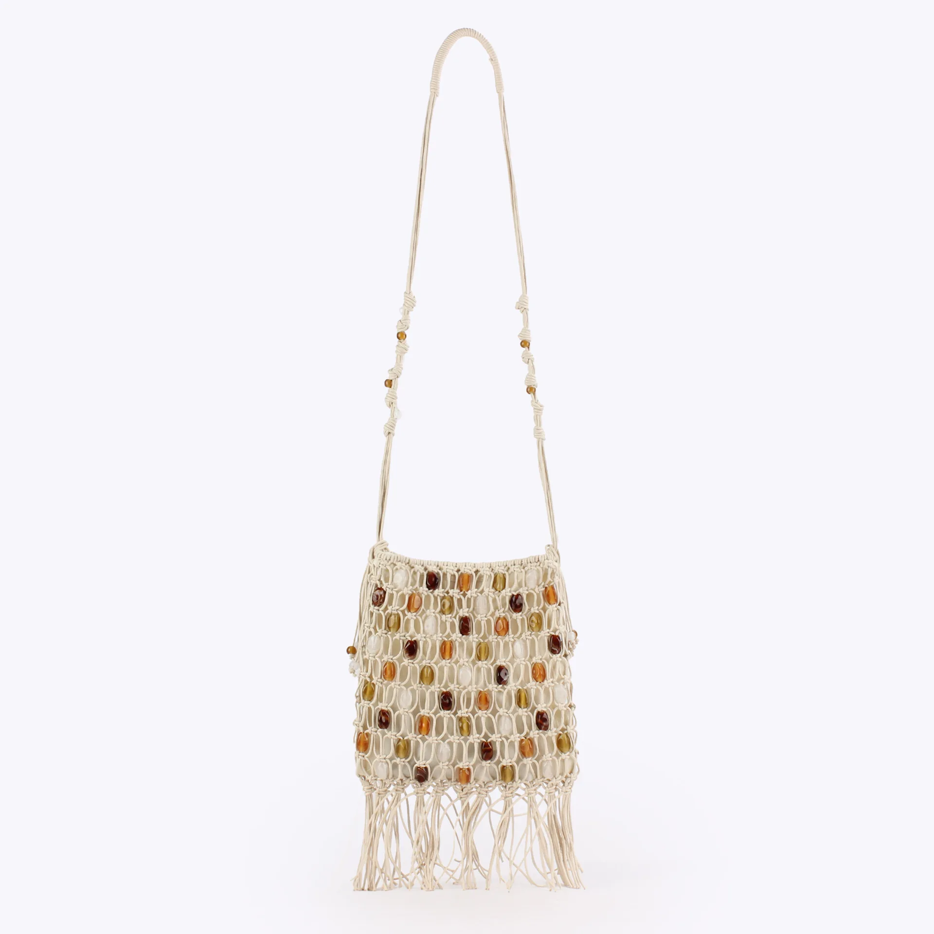 Tassel Beaded Shoulder Bag Handmade Rope Knitting Crossbody Bags for Women Hollow Woven Beach Bag NEW Small Crochet Purses Flap
Tassel Beaded Shoulder Bag Handmade Rope Knitting Crossbody Bags for Women Hollow Woven Beach Bag NEW Small Crochet Purses Flap