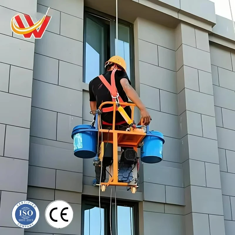 CE Certified Single Person Suspended Platform ZLP250 Construction Maintaining Electric Platform Cradle Gondola
CE Certified Single Person Suspended Platform ZLP250 Construction Maintaining Electric Platform Cradle Gondola