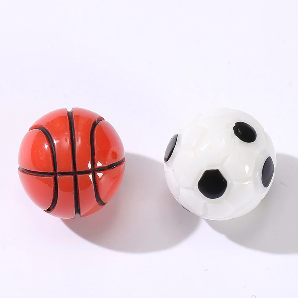 10 Pcs Crafts Mini Ornaments Toddler Football Paintable Resin Soccer Miniature Basketballs
10 Pcs Crafts Mini Ornaments Toddler Football Paintable Resin Soccer Miniature Basketballs