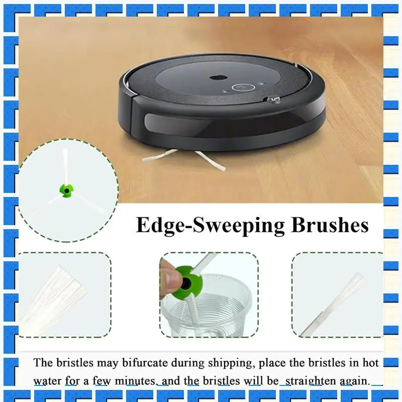 ABNG Edge-Sweeping Brushes For Irobot Roomba I & J & E Series I1+/I2+/I3+/I4+/I5+/I6+/I7+/I8+/J6+/J7+/J8+/E5/E6 Vacuum Parts
ABNG Edge-Sweeping Brushes For Irobot Roomba I & J & E Series I1+/I2+/I3+/I4+/I5+/I6+/I7+/I8+/J6+/J7+/J8+/E5/E6 Vacuum Parts