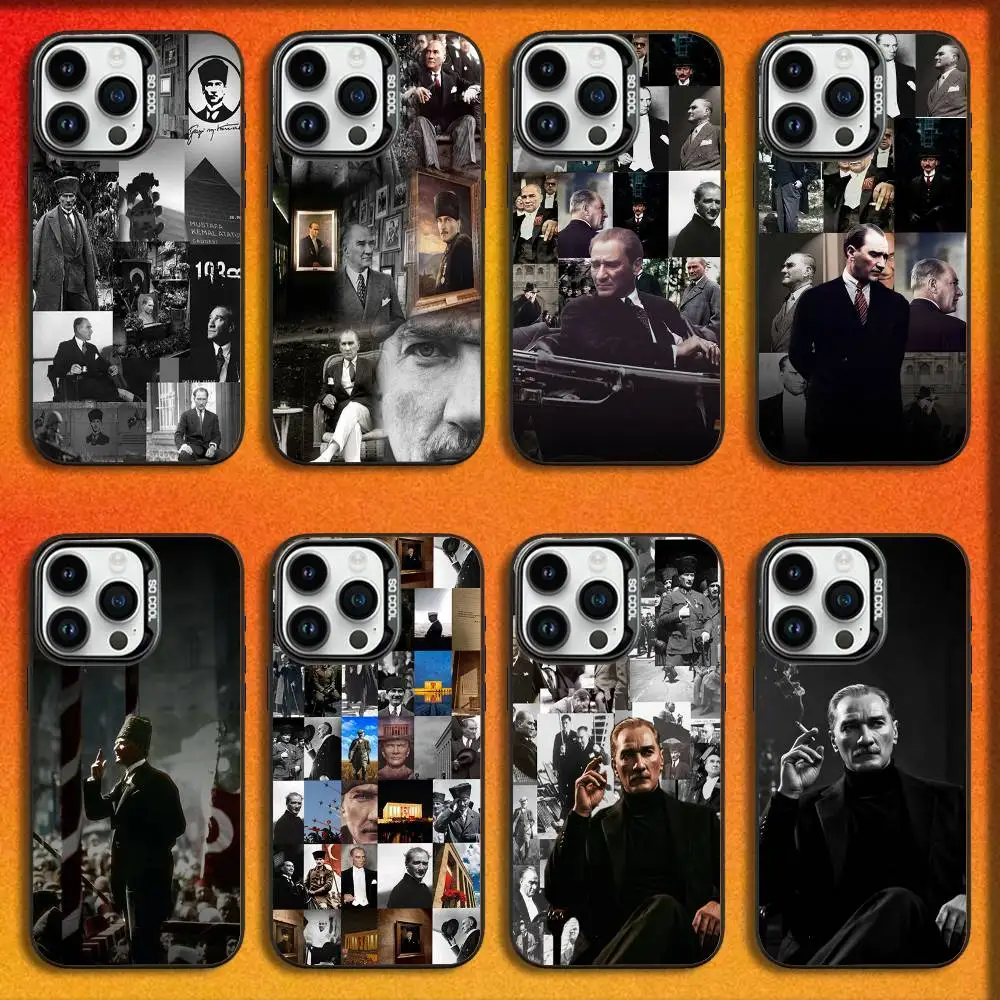 Turkey Mustafa Kemal Ataturk Phone Case For iPhone 16,15,14,13,12,11,Mini,Pro,E,SE4,MAX Black Candy Matte Fashion Cover
Turkey Mustafa Kemal Ataturk Phone Case For iPhone 16,15,14,13,12,11,Mini,Pro,E,SE4,MAX Black Candy Matte Fashion Cover