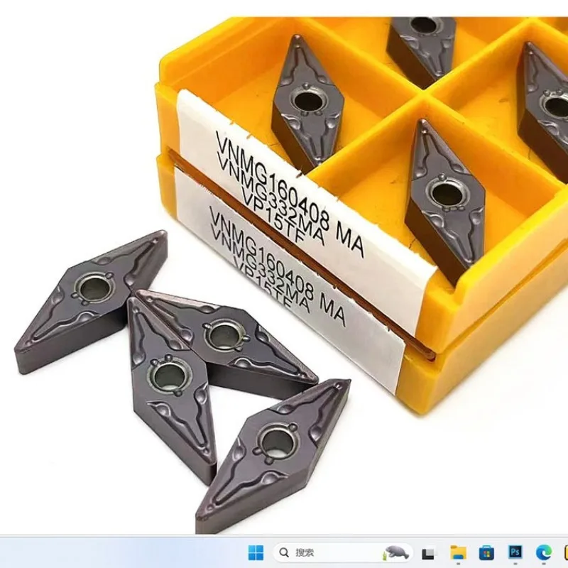 Turning Tool VNMG160404/08 VP15TF UE6020 US735 Carbide Inserts Lathe Cutting Tools
Turning Tool VNMG160404/08 VP15TF UE6020 US735 Carbide Inserts Lathe Cutting Tools