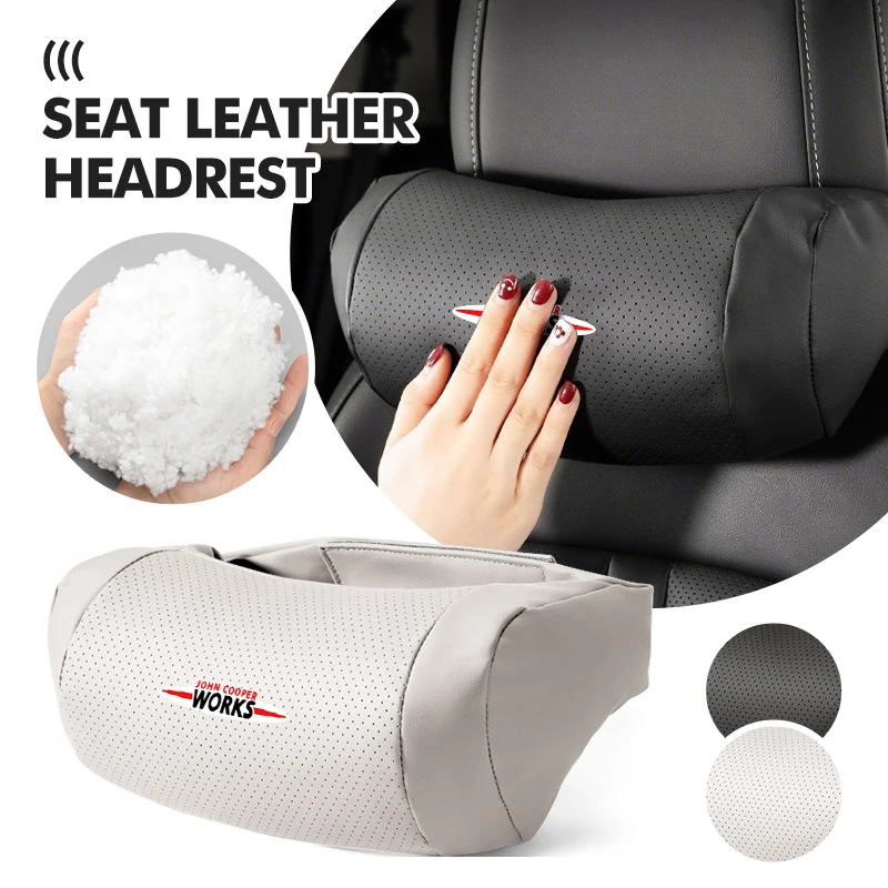 Universal Car Seat Headrest Neck Support Breathable Cushion For MINI Cooper Works R56 F56 R53 R60 Clubman JCW Countryman
Universal Car Seat Headrest Neck Support Breathable Cushion For MINI Cooper Works R56 F56 R53 R60 Clubman JCW Countryman