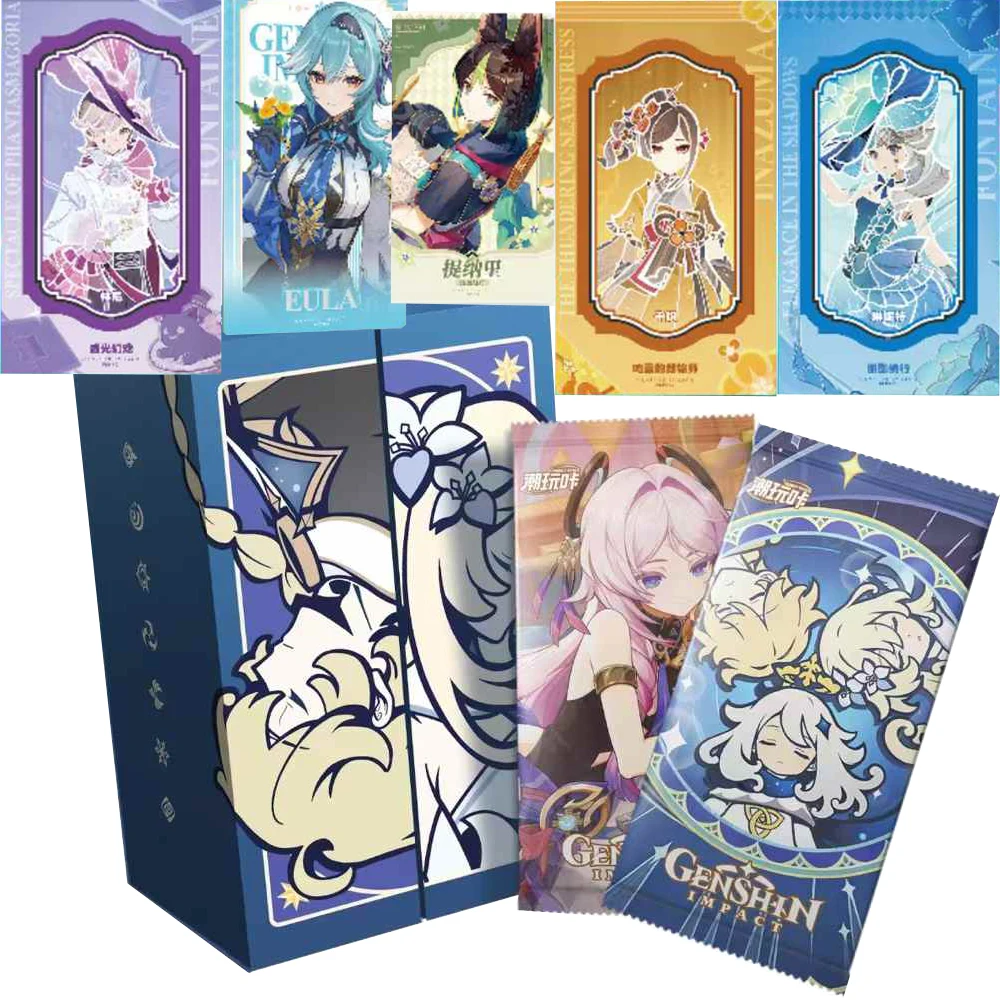 Genshin Impact Worldly Treasures Collection Card for Children Role Playing Adventure Game Exquisite Character Portrait Card Gift
Genshin Impact Worldly Treasures Collection Card for Children Role Playing Adventure Game Exquisite Character Portrait Card Gift