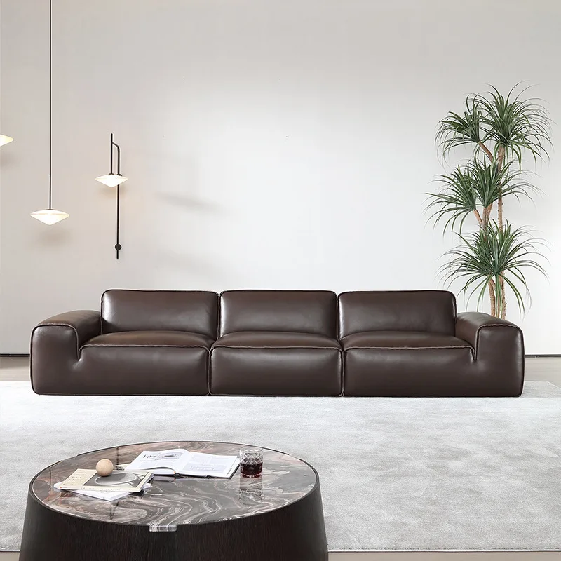 Диван, итальянская минималистская вилла, большая квартира, гостиная, полностью кожаный диван
Диван, итальянская минималистская вилла, большая квартира, гостиная, полностью кожаный диван