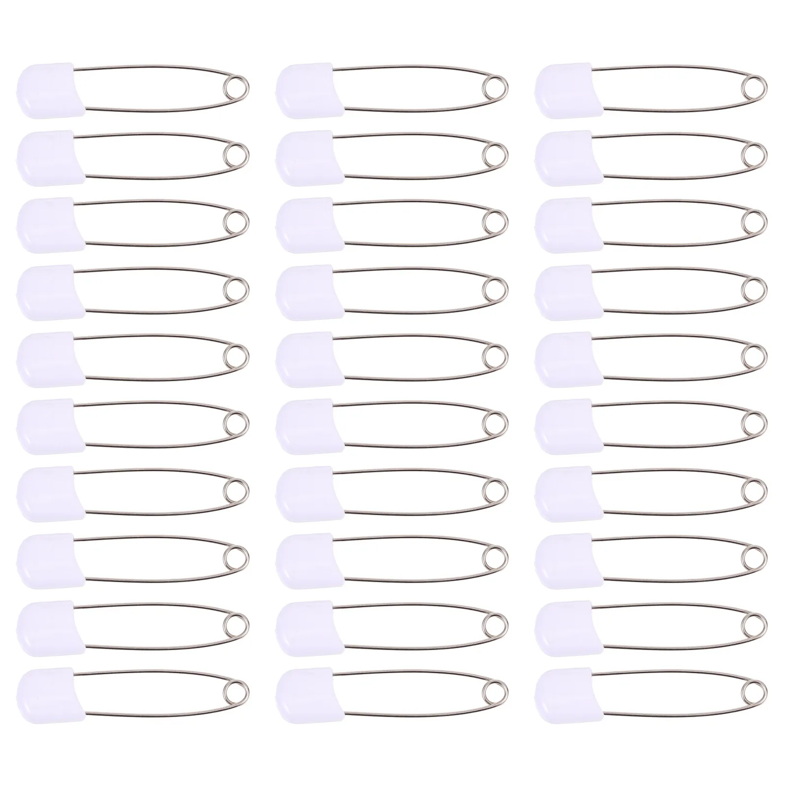 50pcs Diaper Pins Safety Brooch White Large Heavy Duty Alloy for Baby Diapers Clothes Blankets Quilts Sweaters
50pcs Diaper Pins Safety Brooch White Large Heavy Duty Alloy for Baby Diapers Clothes Blankets Quilts Sweaters