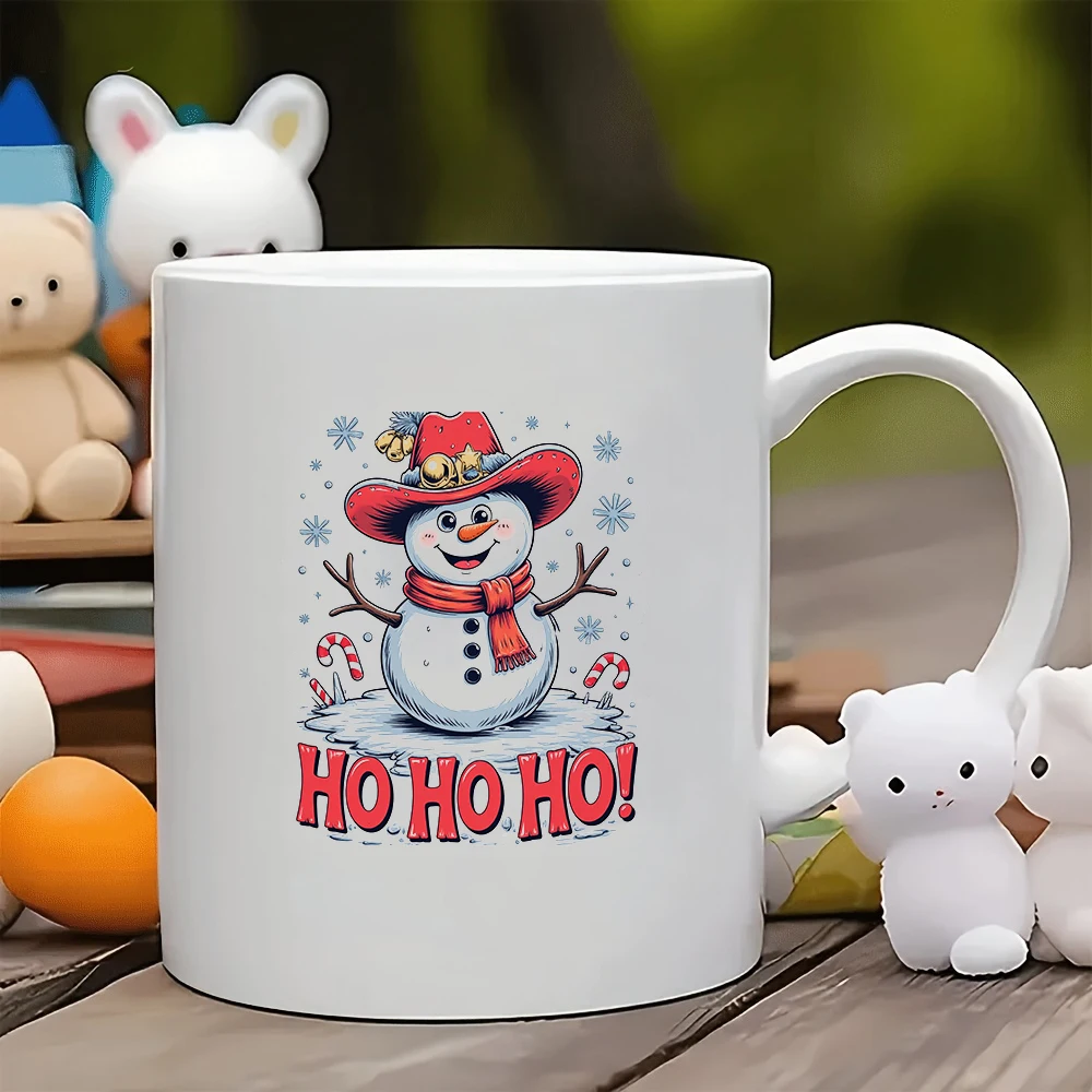 11oz cartoon snowman mug + Christmas-themed kids cup Family holiday gift Christmas office coffee mug
11oz cartoon snowman mug + Christmas-themed kids cup Family holiday gift Christmas office coffee mug