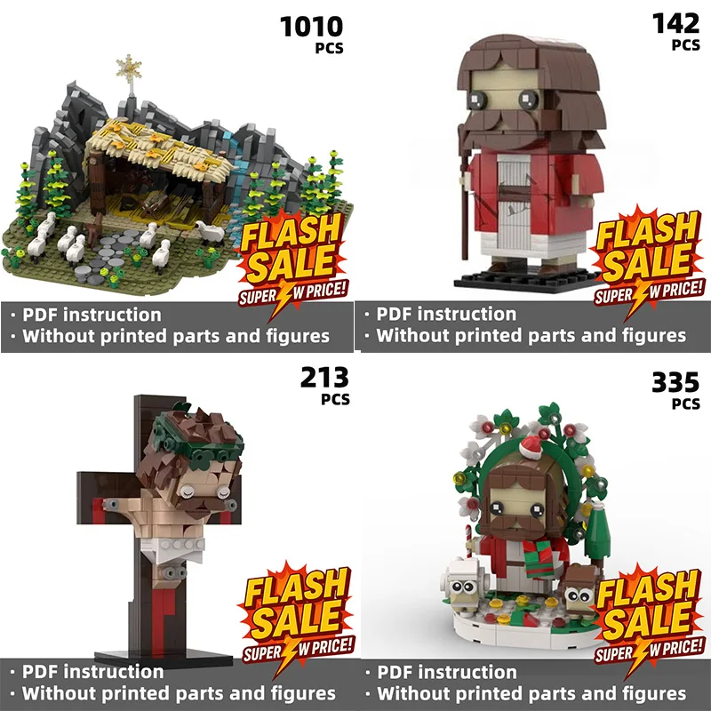 Exquisite Jesus Theme Building Blocks – Crafted with Care, Jesus and Christmas Bless You Together
Exquisite Jesus Theme Building Blocks – Crafted with Care, Jesus and Christmas Bless You Together