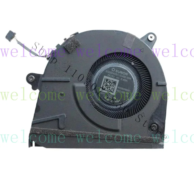 WYORESY New Laptop CPU Cooling Fan For HP EliteBook 835 G9 ZHAN X13 2022 AMD R7-6800U SUNON E G50040S1-1C450-S9A 6033B 0099201
WYORESY New Laptop CPU Cooling Fan For HP EliteBook 835 G9 ZHAN X13 2022 AMD R7-6800U SUNON E G50040S1-1C450-S9A 6033B 0099201