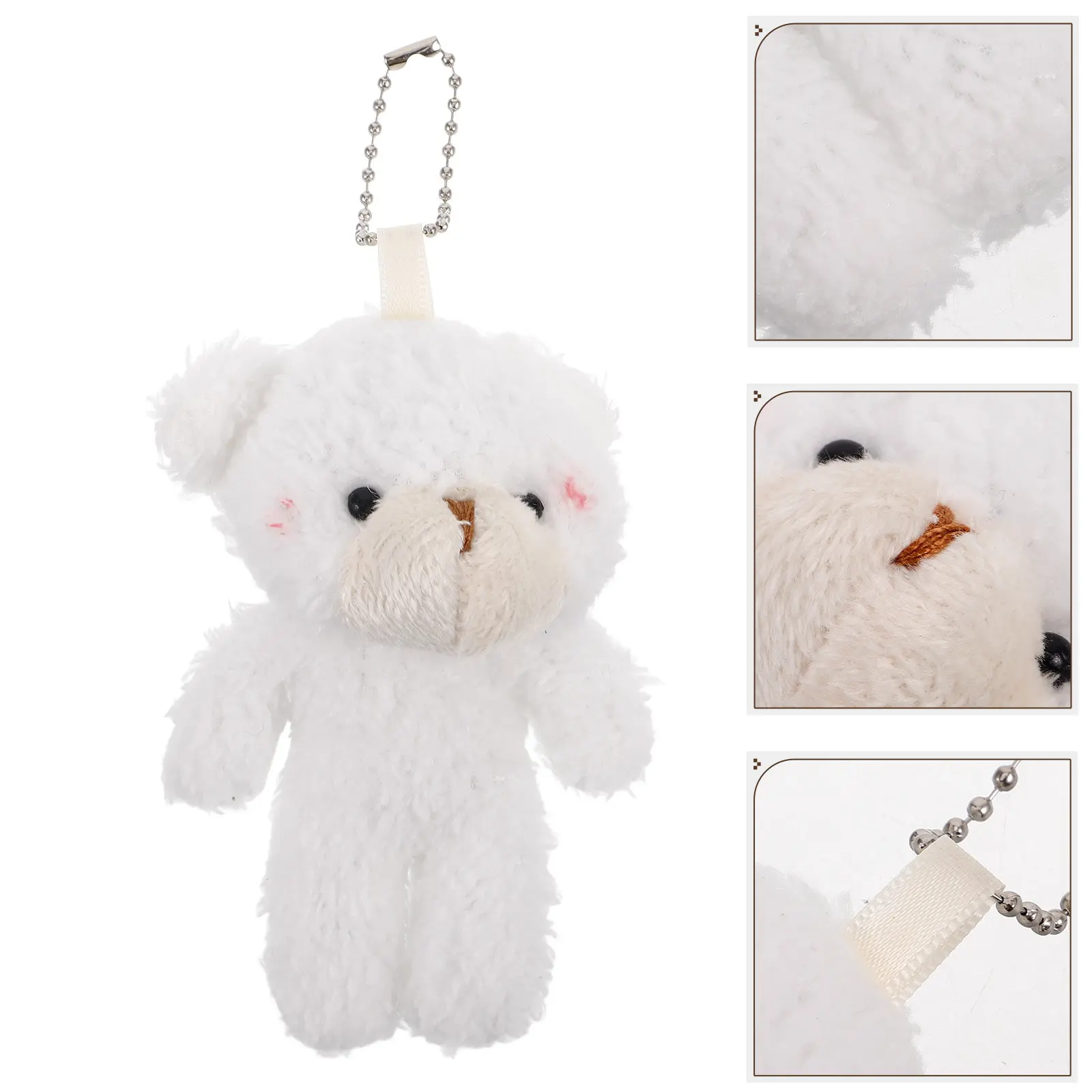 10Pcs Mini Bear Keychain Pendants Cute Small Stuffed Bear Bag Charms Wedding Baby Shower Party Favor Accessories
10Pcs Mini Bear Keychain Pendants Cute Small Stuffed Bear Bag Charms Wedding Baby Shower Party Favor Accessories
