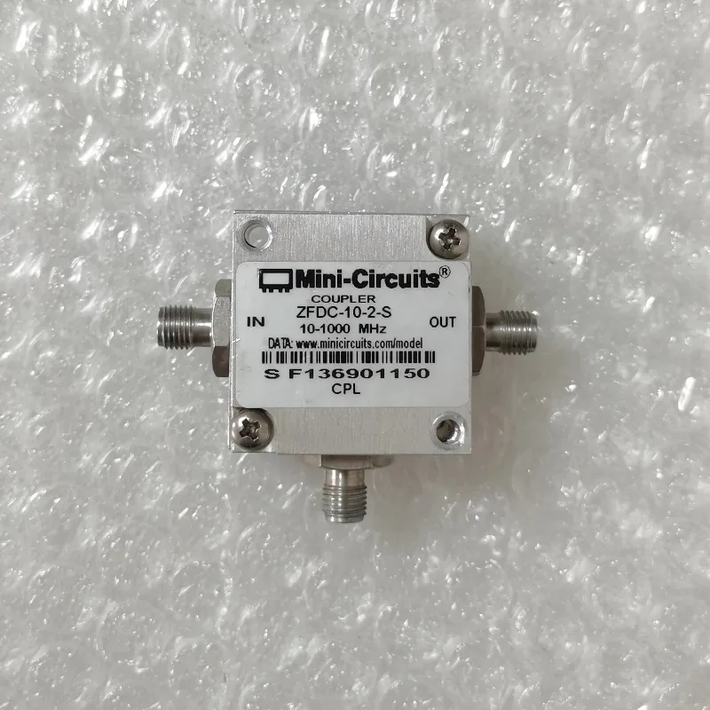 Mini-Circuits ZFDC-10-2-S 10-1000MHz RF Coaxial Directional Coupler
Mini-Circuits ZFDC-10-2-S 10-1000MHz RF Coaxial Directional Coupler