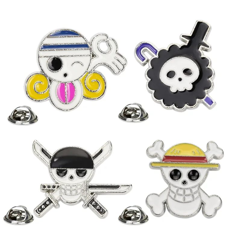 Новинка! Металлическая брошь-значок 2 см в стиле аниме One Piece: Ужасный скелет-череп на Хэллоуин. Модный панк-аксессуар для мужчин и студентов.
Новинка! Металлическая брошь-значок 2 см в стиле аниме One Piece: Ужасный скелет-череп на Хэллоуин. Модный панк-аксессуар для мужчин и студентов.