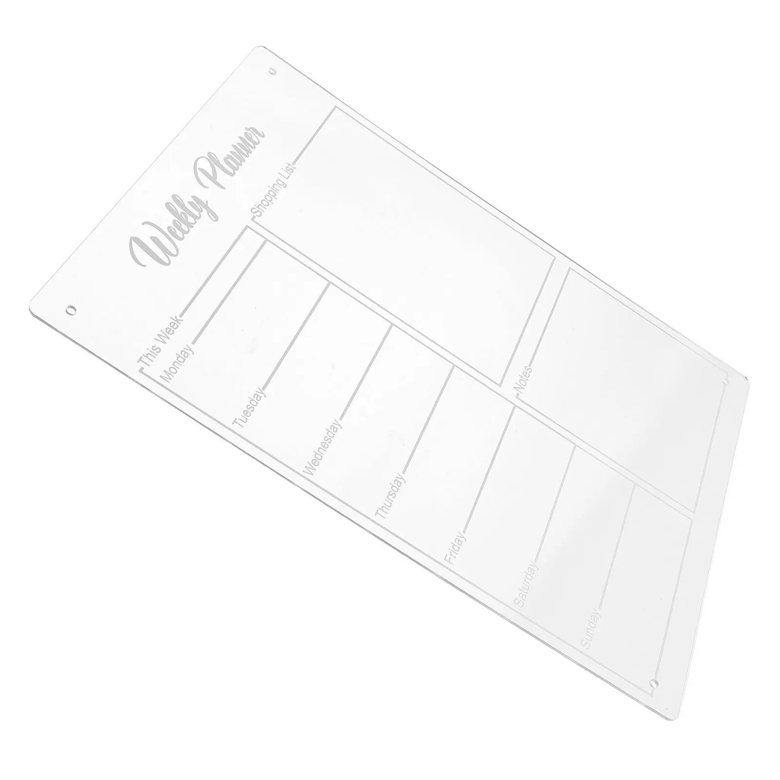 Acrylic Magnetic Fridge Calendar Weekly Planner Dry Erase Board to Do List Notepad Meal Planning Organizer to Do List Board
Acrylic Magnetic Fridge Calendar Weekly Planner Dry Erase Board to Do List Notepad Meal Planning Organizer to Do List Board