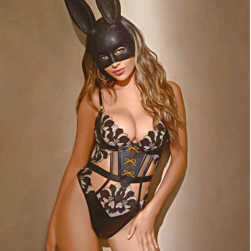 Toucheart Erotic Bodysuit New Sexy Bunnygirl Temptation Hollow Backless See-through Body Shaping Seductive Intimate Hot Jumpsuit
Toucheart Erotic Bodysuit New Sexy Bunnygirl Temptation Hollow Backless See-through Body Shaping Seductive Intimate Hot Jumpsuit