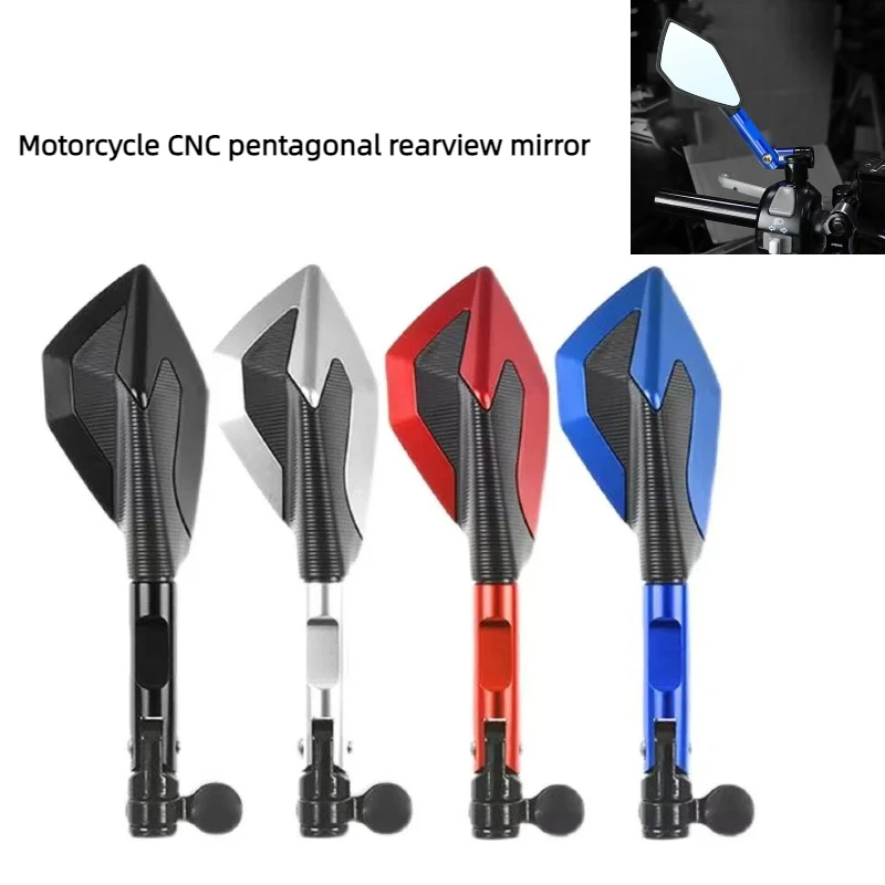Motorcycle Rearview Mirror Moto CNC Aluminum Side Mirrors for Suzuki Gsr 600 Kawasaki Z900 Honda Cb1300 Motorbike Accessories
Motorcycle Rearview Mirror Moto CNC Aluminum Side Mirrors for Suzuki Gsr 600 Kawasaki Z900 Honda Cb1300 Motorbike Accessories