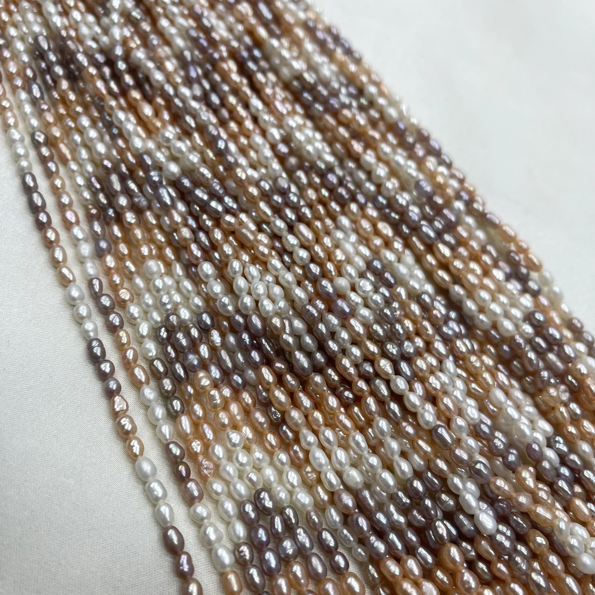 3-4mm Natural Freshwater Pearl Spacer Bead Colored Rice Purple Factory Wholesale Jewelry Make DIY Necklace Bracelet Women Gift
3-4mm Natural Freshwater Pearl Spacer Bead Colored Rice Purple Factory Wholesale Jewelry Make DIY Necklace Bracelet Women Gift