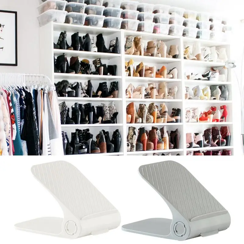 Adjustable Shoe Holder Double Layer Sneaker Organizer 2X Folding Shoe Storage Space Saving Shoe Racks For Closet Organization
Adjustable Shoe Holder Double Layer Sneaker Organizer 2X Folding Shoe Storage Space Saving Shoe Racks For Closet Organization