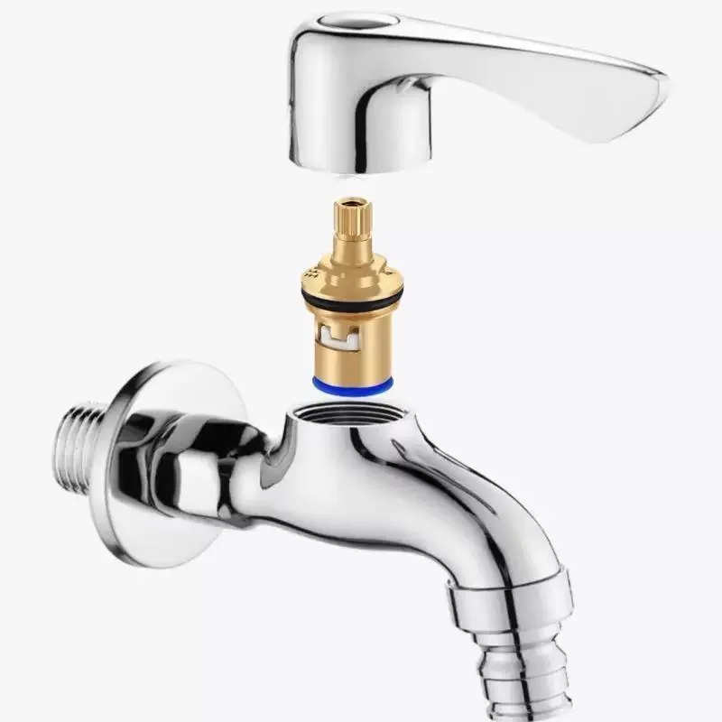 Universal Replacement Tap Valves Brass Ceramic Disc Cartridge Inner Faucet Valve for Bathroom, Clockwise or Anti-clockwise
Universal Replacement Tap Valves Brass Ceramic Disc Cartridge Inner Faucet Valve for Bathroom, Clockwise or Anti-clockwise