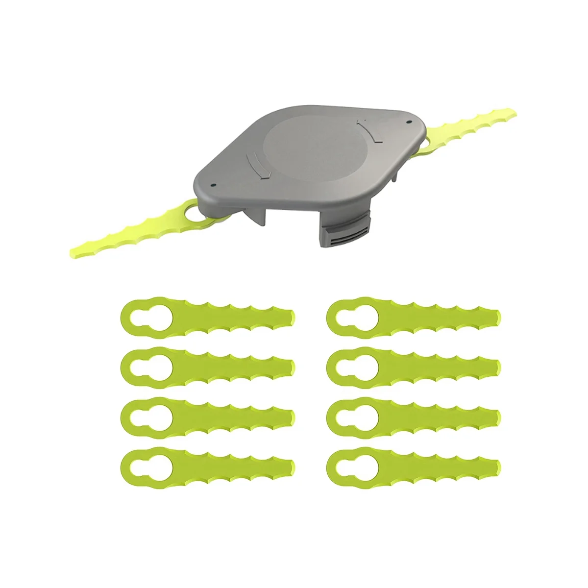 For Ryobi Trimming Head with Plastic Blade RAC155 Plastic Spare Blade Lawn Mower Grass Trimmer Head Cutter Parts
For Ryobi Trimming Head with Plastic Blade RAC155 Plastic Spare Blade Lawn Mower Grass Trimmer Head Cutter Parts