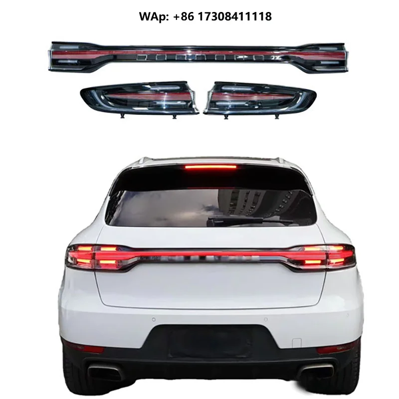LED Through Type Tail Light for Macan 2014-2018 Facelift Upgrade Rear Lamp Assembly Car Styling Modification
LED Through Type Tail Light for Macan 2014-2018 Facelift Upgrade Rear Lamp Assembly Car Styling Modification