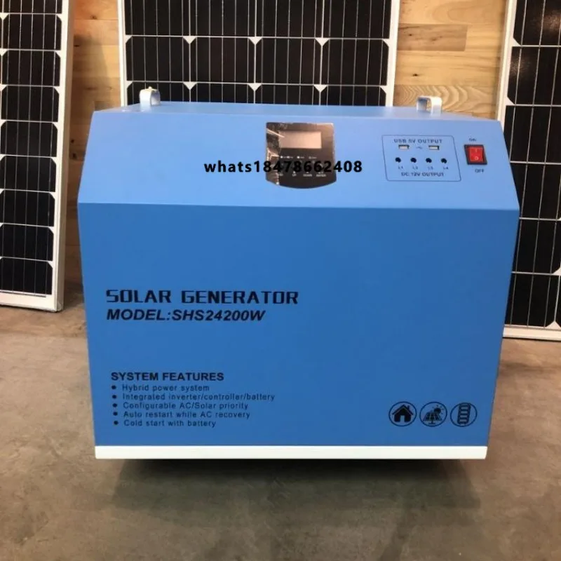 Smart off-grid power system 10 kw domestically manufactured portable solar generator
Smart off-grid power system 10 kw domestically manufactured portable solar generator