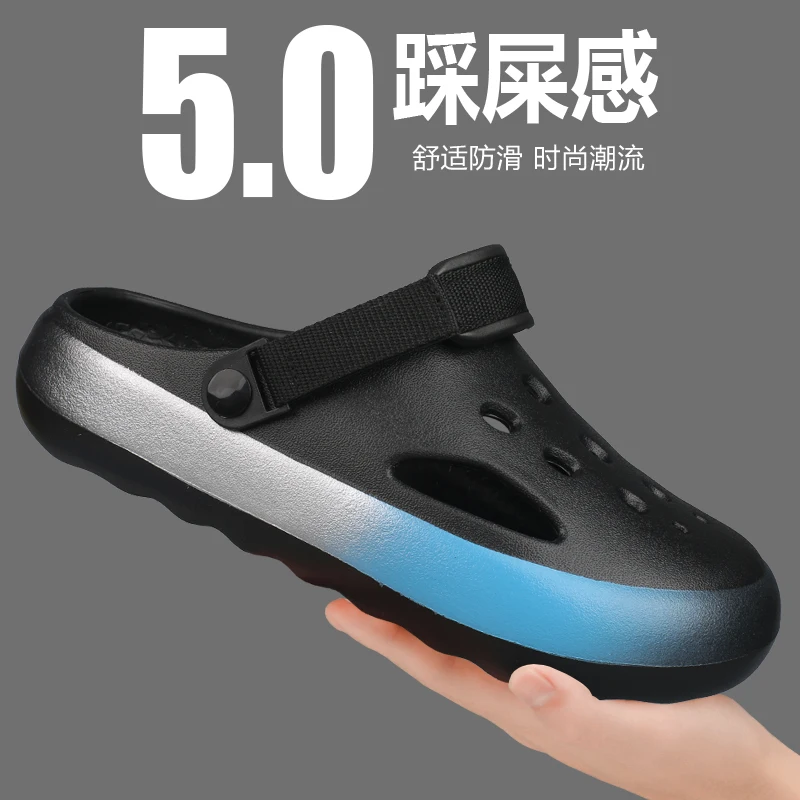 Plus Size EVA Closed Toe Clogs Couple Summer Hollow Out Beach Slippers
Plus Size EVA Closed Toe Clogs Couple Summer Hollow Out Beach Slippers