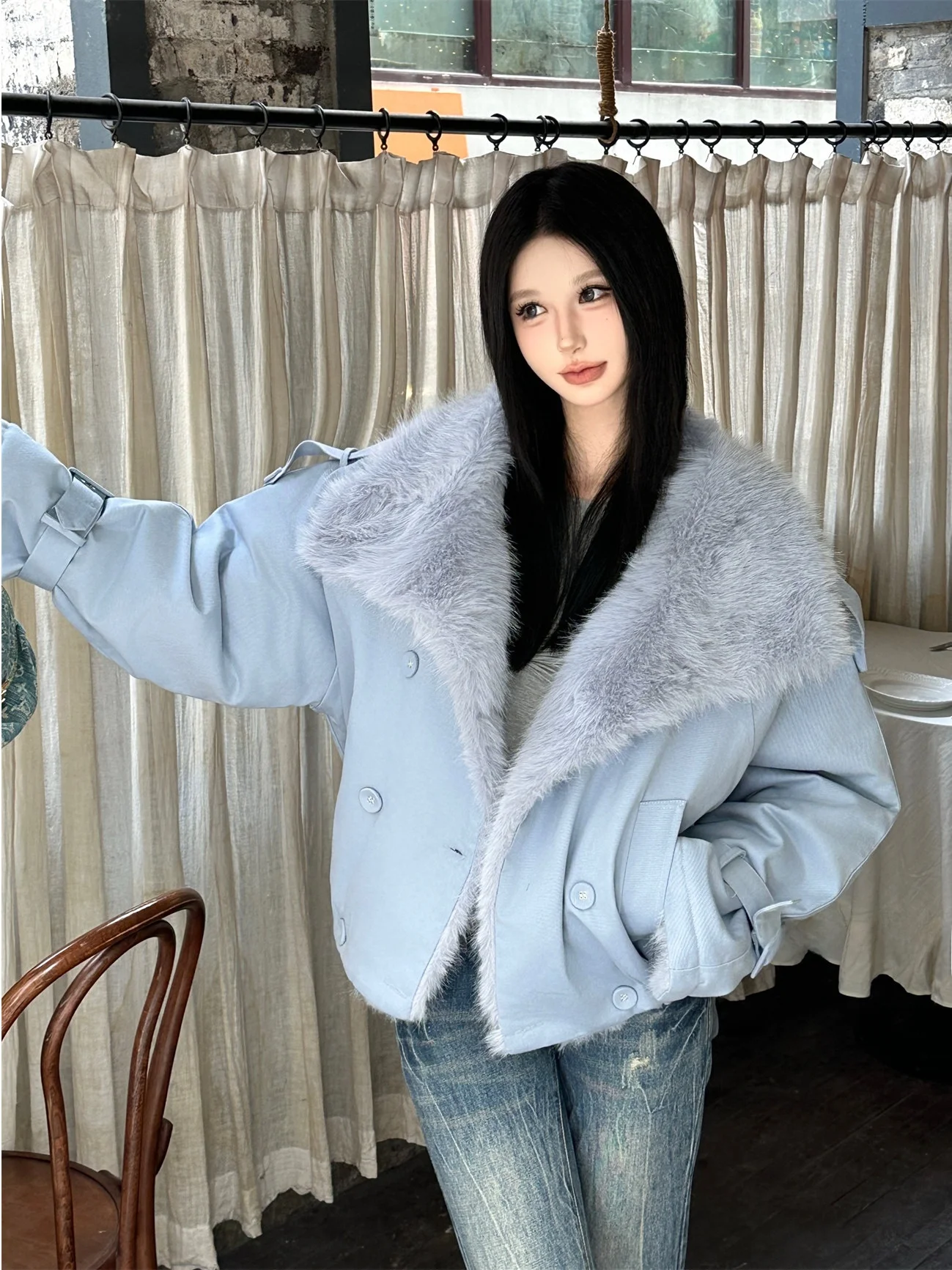 Heavy-Work ort Jaet Soft Fce Warm Core Plum Peach Auntie One Night's Osmanthus Tree Casual Sle Slim Fit Ladies Coat
Heavy-Work ort Jaet Soft Fce Warm Core Plum Peach Auntie One Night's Osmanthus Tree Casual Sle Slim Fit Ladies Coat