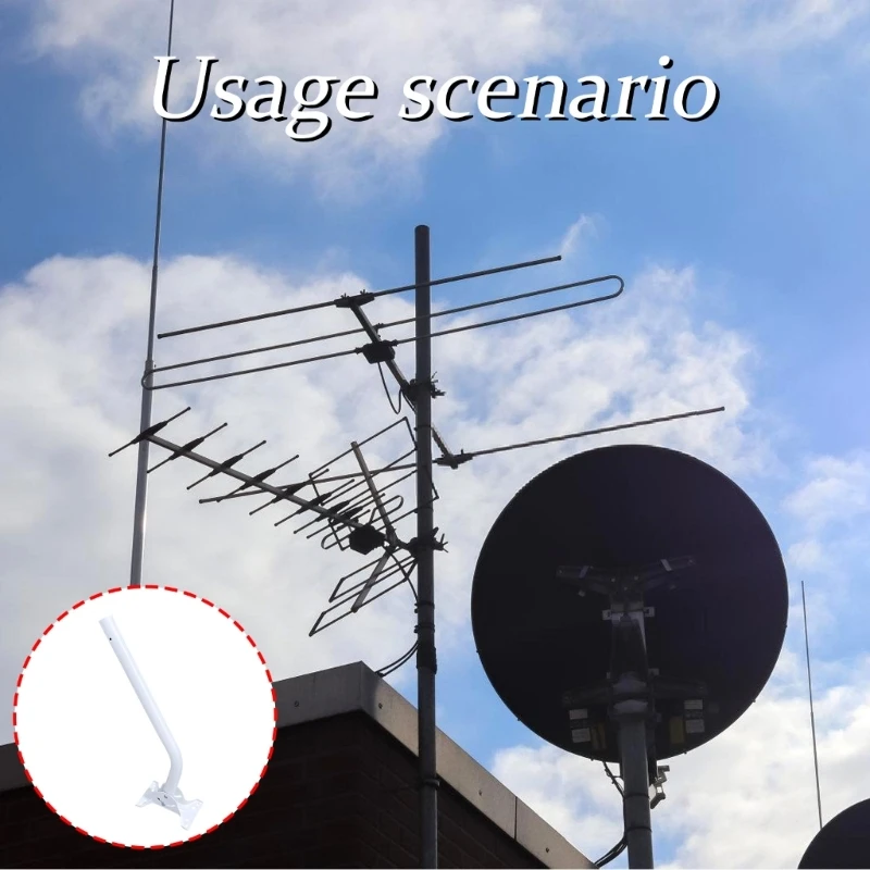 Heavy Duty Poles Mounting Bracket Adjustable Antennas Mount Poles for Weather Station WiFi Extender Outdoor Mount Poles 896C
Heavy Duty Poles Mounting Bracket Adjustable Antennas Mount Poles for Weather Station WiFi Extender Outdoor Mount Poles 896C
