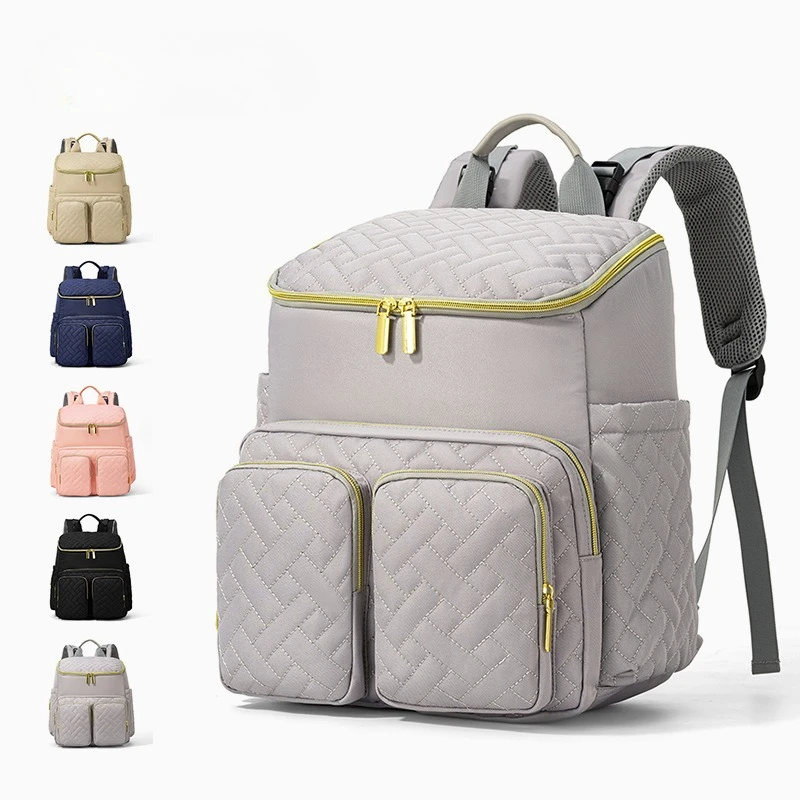 New Mommy Bag for Outdoor Baby Walks Baby Bottle Backpack Fashionable Mother Bag Dry Wet Separation Baby Backpack
New Mommy Bag for Outdoor Baby Walks Baby Bottle Backpack Fashionable Mother Bag Dry Wet Separation Baby Backpack