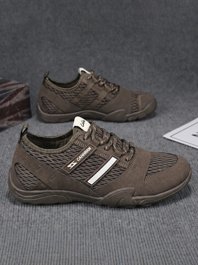 Men's Summer 2026 New De Xin Breathable Mesh Sporty Casual Shoes Anti-Slip Anti-Odor Wear-Resistant Racing Shoes Trendy Flat ...
Men's Summer 2026 New De Xin Breathable Mesh Sporty Casual Shoes Anti-Slip Anti-Odor Wear-Resistant Racing Shoes Trendy Flat ...