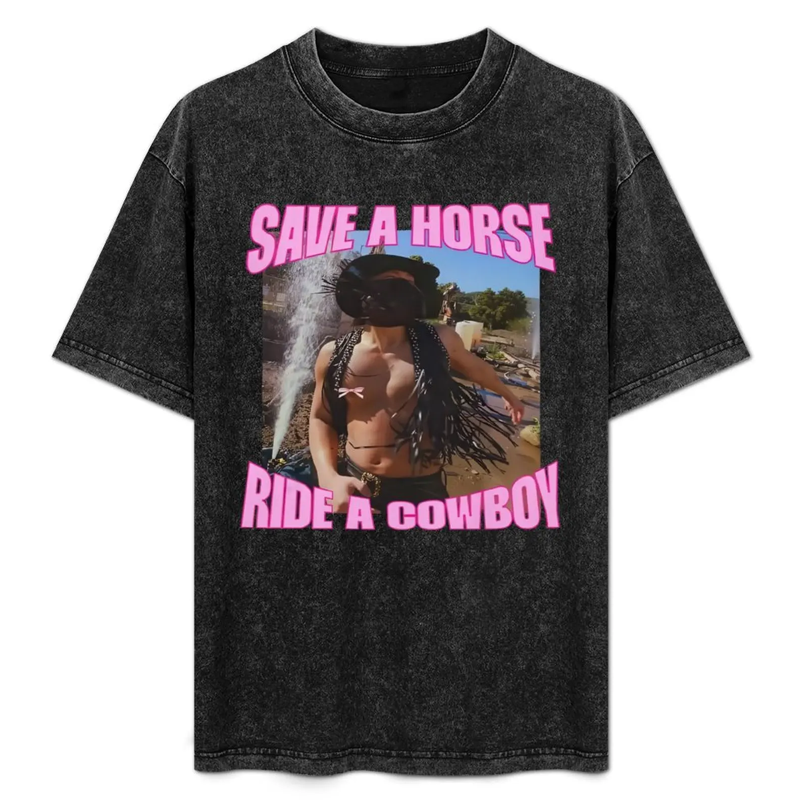 Ateez Save a Horse Ride a Cowboy T-Shirt Outdoor Sports Lightweight Tee
Ateez Save a Horse Ride a Cowboy T-Shirt Outdoor Sports Lightweight Tee