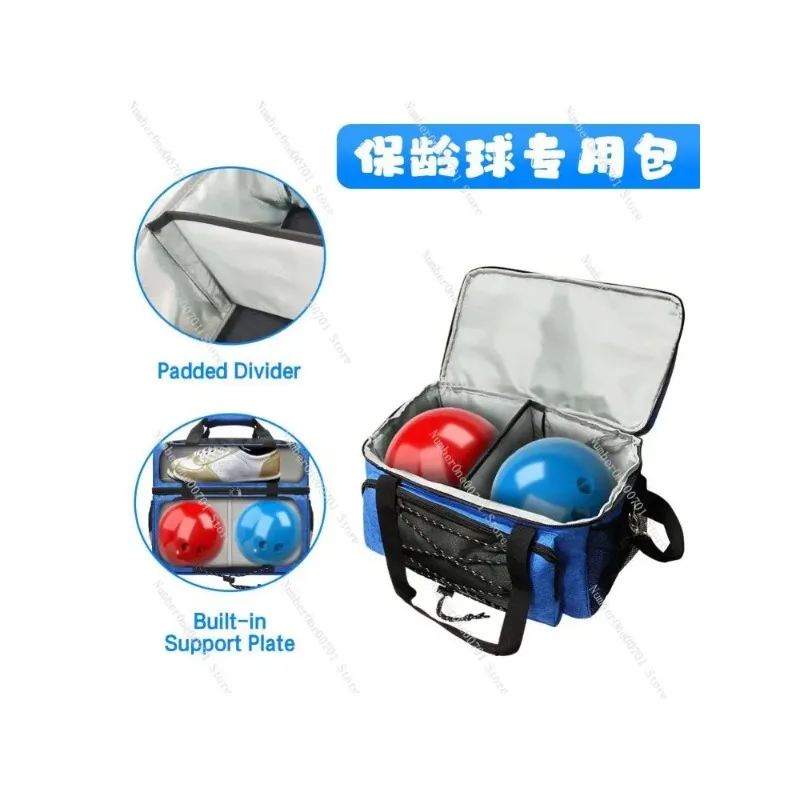 Специальная сумка для хранения боулинга, портативная дорожная сумка с двойным шариком и отделением для обуви для боулинга
Специальная сумка для хранения боулинга, портативная дорожная сумка с двойным шариком и отделением для обуви для боулинга