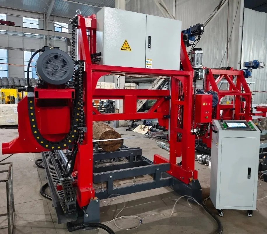 Wood Cutting Gantry Equipment Horizontal Band Saw Mobile Trailer Gasoline Log Sawing Wood Sawing Machine
Wood Cutting Gantry Equipment Horizontal Band Saw Mobile Trailer Gasoline Log Sawing Wood Sawing Machine