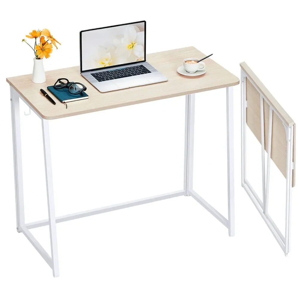 Folding Desk, Small Foldable Desk 31.5" for Small Spaces, Computer Table Writing Workstation for Home
Folding Desk, Small Foldable Desk 31.5" for Small Spaces, Computer Table Writing Workstation for Home