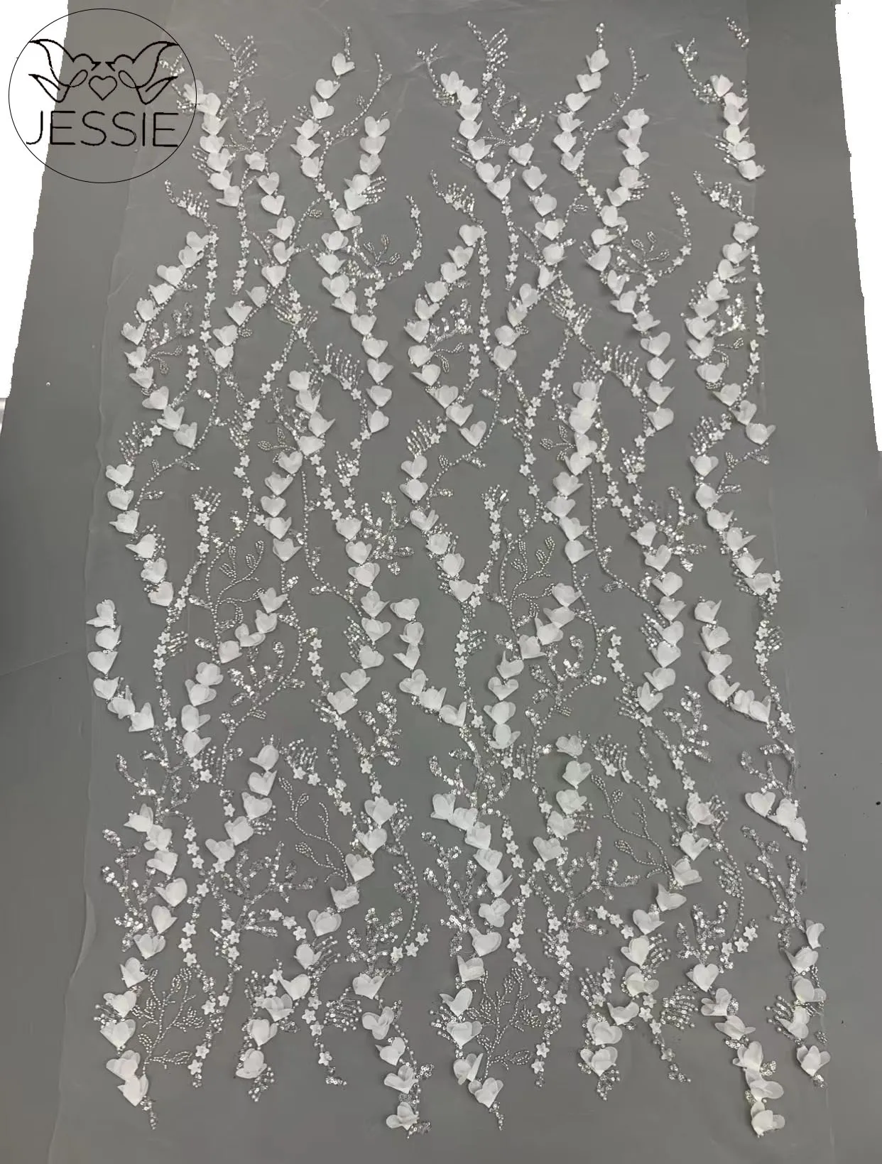 Fashion Cute Little Star Shape White Wedding Dress African Tulle Lace Fabric French Handmade Sequins Beads With Embroidery Lace
Fashion Cute Little Star Shape White Wedding Dress African Tulle Lace Fabric French Handmade Sequins Beads With Embroidery Lace
